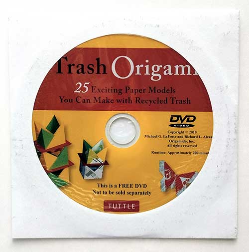 Trash Origami by Michael G. LaFosse | Recycled Paper Folding Book