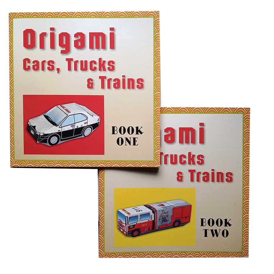 Origami Cars, Trucks, and Trains 1 & 2