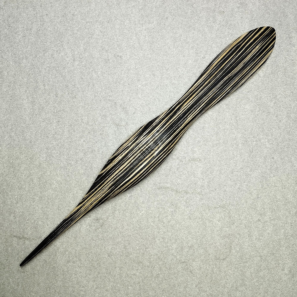 Hand-Crafted Wooden Origami Folding Tool (Zebra 5) | Limited Edition
